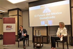Mexico secretary of the economy discusses nation globalized future at Convergence Lab panel